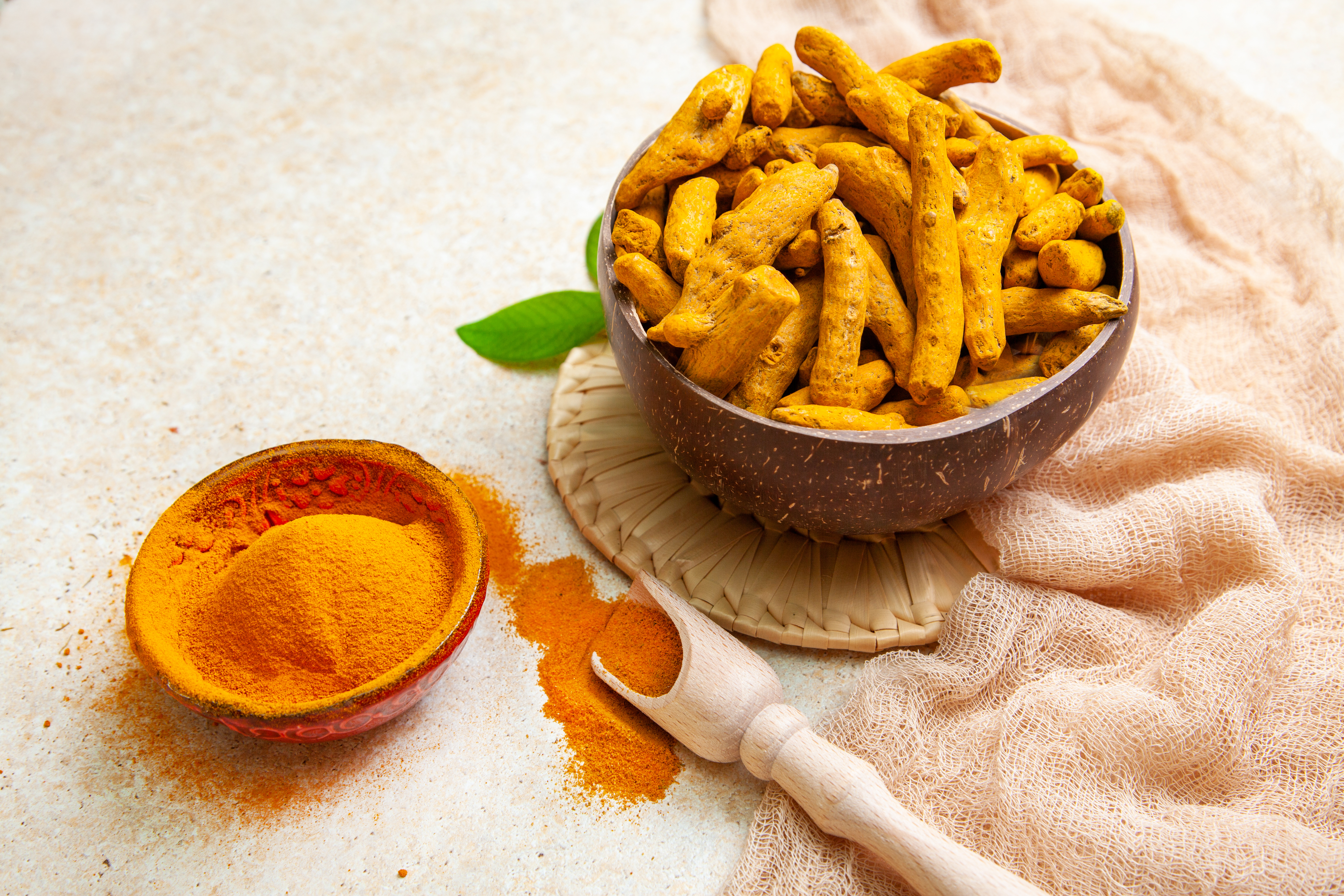 Indian turmeric and makhana sourced by Agastya Exim