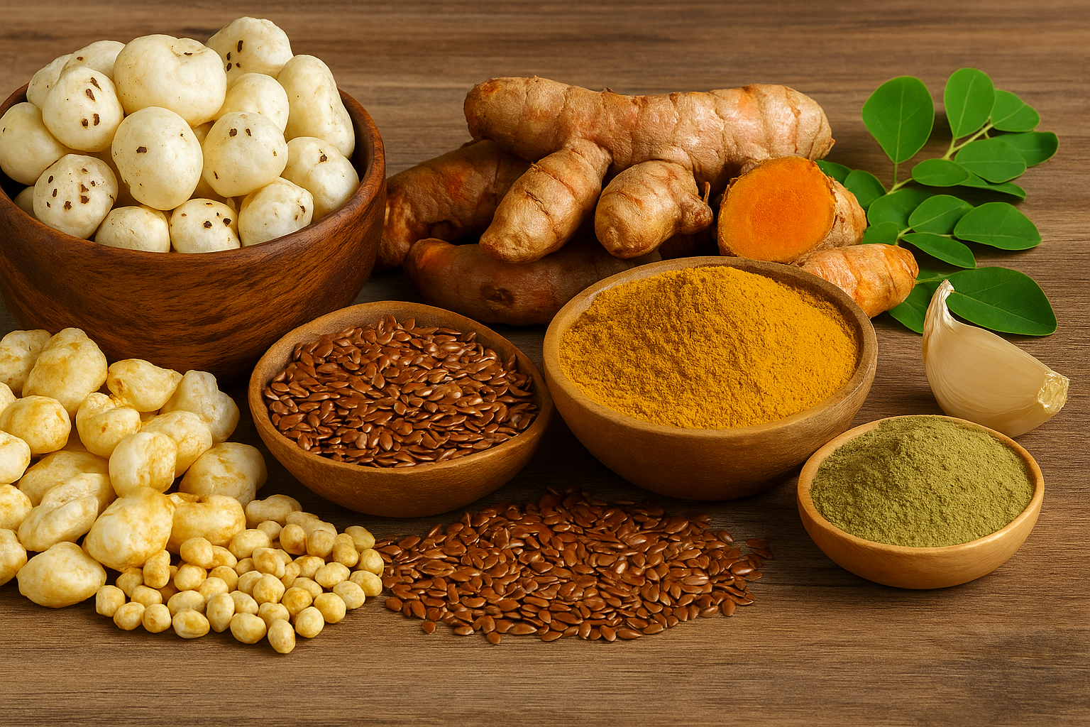 Icon representing nutritious ingredients like turmeric and millets